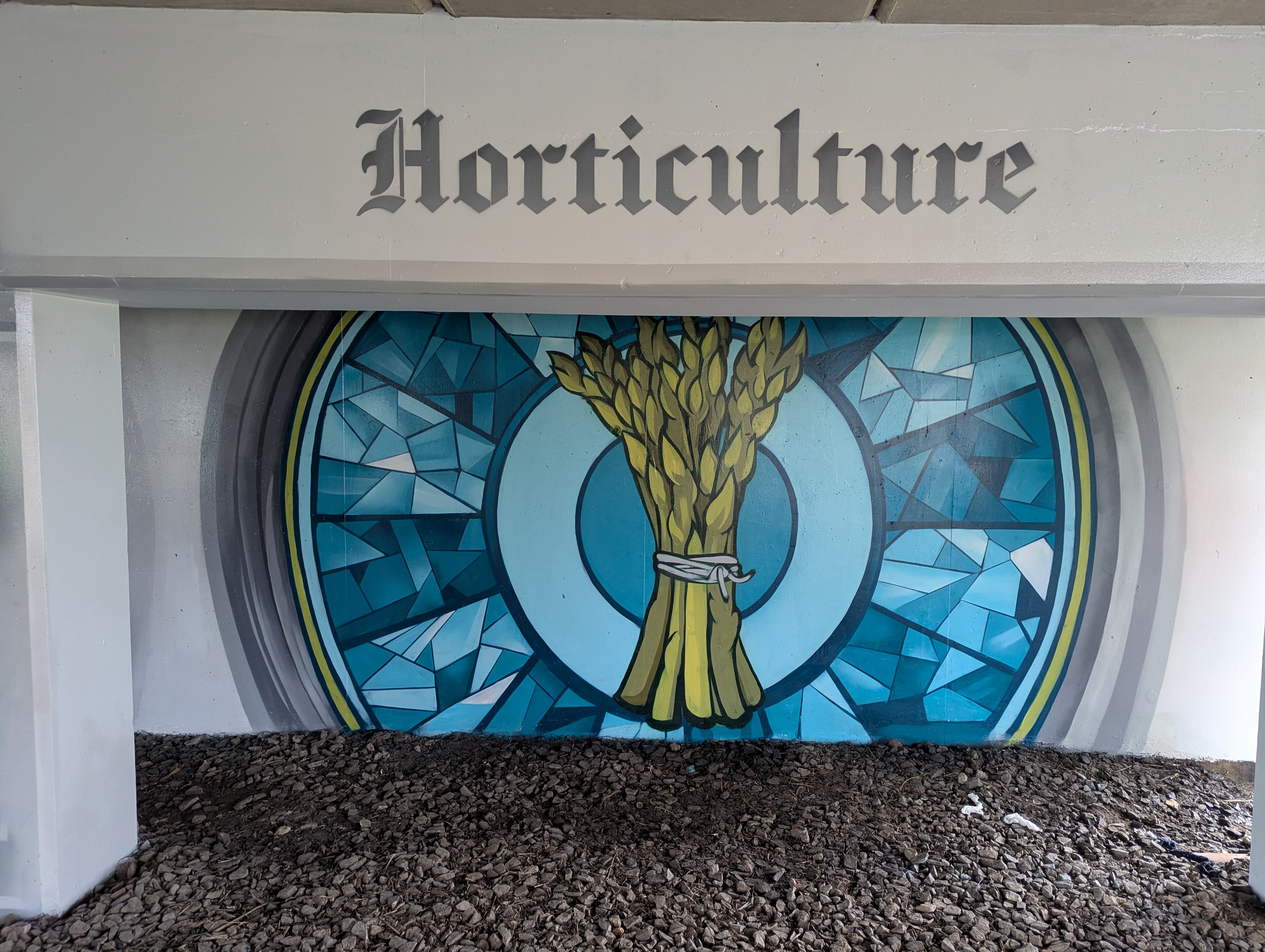 Asparagus mural
